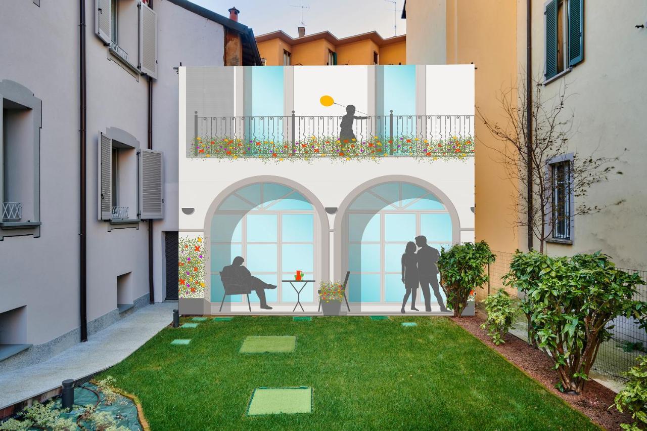 Villa Liberty Lecco Exteriör bild